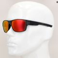 UVEX sunglasses Esntl Urban black matt/mirror red 6