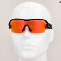 SCOTT Spur black matt/orange/red chrome enhancer/clear sunglasses 6