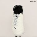 Men's Nike Phantom Luna II Pro FG football boots white/metallic gold coin/black 9