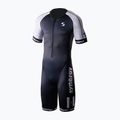 Men's triathlon suit Synergy Elite Short Sleeve Trisuit salt & pepper