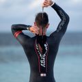 Men's triathlon wetsuit Synergy Adrenaline Full Sleeve 5 mm black/red 5