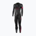 Women's triathlon wetsuit Synergy Adrenaline Full Sleeve 5 mm black/red