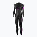 Women's triathlon wetsuit Synergy Endorphin Full Sleeve 5/3 mm black/pink