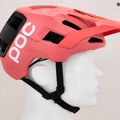 POC Kortal Race MIPS bicycle helmet ammolite coral/uranium black matt 8