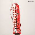 Top King Rose white tibia and foot protectors 7
