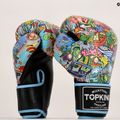 Top King Boxing Culture black/blue boxing gloves 7