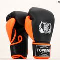 Top King Reborn Boxing Gloves Semi Leather black/orange 6