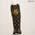 Top King Chain Semi Leather black/gold tibia and foot protectors 6