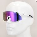 Smith Vert white/chromapop violet mirror sunglasses 7