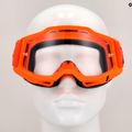100% Accuri 2 neon/orange/clear cycling goggles 7