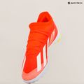 Men's adidas X Crazyfast League TF football boots solar red/cloud white/team solar yellow 12