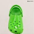 Crocs Classic Neon Highlighter Clog Kids green slime slides 13