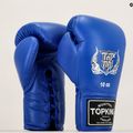 Top King Muay Thai Pro boxing gloves blue 7