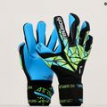 Reusch Attrakt Aqua goalie gloves black/fluo lime/aqua 9