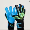Reusch Attrakt Aqua Evolution goalie gloves black/fluo lime/aqua 8