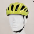 MET Idolo lime yellow metallic glossy bicycle helmet 9