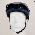 MET bicycle helmet Terranova teal blue/black metallic matt 9