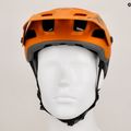 MET bicycle helmet Terranova orange/titanium metallic matt 9