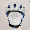 Children's bike helmet Alpina Carapax smoke grey/blue matt 11