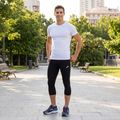Men's Joma Record 3/4 training leggings black 7