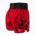 Men's training shorts Venum Inferno Muay Thai red/charcoal grey/black 4