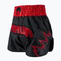Men's training shorts Venum Inferno Muay Thai charcoal grey/red 3