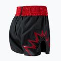 Men's training shorts Venum Inferno Muay Thai charcoal grey/red 4