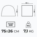 Inflatable Tent Shelter KADVA AIRbase Green 7