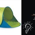 Spokey Stratus green beach tent 926783 7