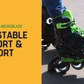 Rollerblade Microblade children's roller skates black and yellow 7101700215 10
