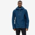 Patagonia men's rain jacket Triolet shrub green 6