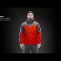 BLACKYAK men's rain jacket Barzona Fiery Red 1910009I8 10