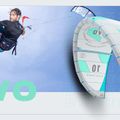 Kitesurfing kite DUOTONE Evo grey-blue 44220-3003 4