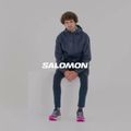 Salomon Thundercross men's running shoes black/quiet shade/fiery coral 18