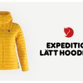 Women's Fjällräven Expedition Latt Hoodie down jacket black F86120 9