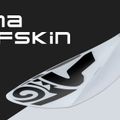 Starboard Lima Tufskin 29mm Carbon black and white S35 3-piece SUP paddle 6