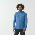 Men's Mammut Aconcagua Light ML Hooded trekking sweatshirt green 7