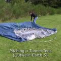 Outwell 5-person camping tent Earth 5 navy blue 111265 9