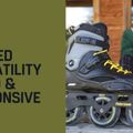 Rollerblade RB 110 3WD men's roller skates black 07061300 S25 15