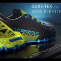 La Sportiva Bushido II GTX men's running shoe navy blue and red 46Y629317 18