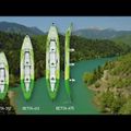Aqua Marina Recreational Kayak green Betta-412 2-person 13'6″ inflatable kayak 17