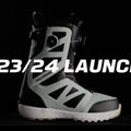 Men's Salomon Launch Boa SJ Boa black/black/white snowboard boots 12