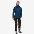 Women's Patagonia Triolet night plum rain jacket 8