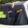 Outwell 5-person camping tent Nevada 5P navy blue 111318 3