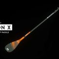 Aqua Marina CARBON X 3-piece SUP paddle black and orange B0303016 8