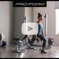 ProForm adjustable training bench Sport Xt 1320 black PFBE01320 15