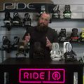 Snowboard bindings RIDE A-6 white 12F1004.1.5 5