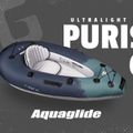 Aquaglide Backwoods Purist 65 grey 584121107 1-person inflatable kayak 9