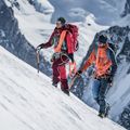 Women's ORTOVOX Westalpen 3L Light orange and maroon rain jacket 7021200018 9