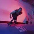 Surfskate skateboard Cutback Blue Wave blue 11